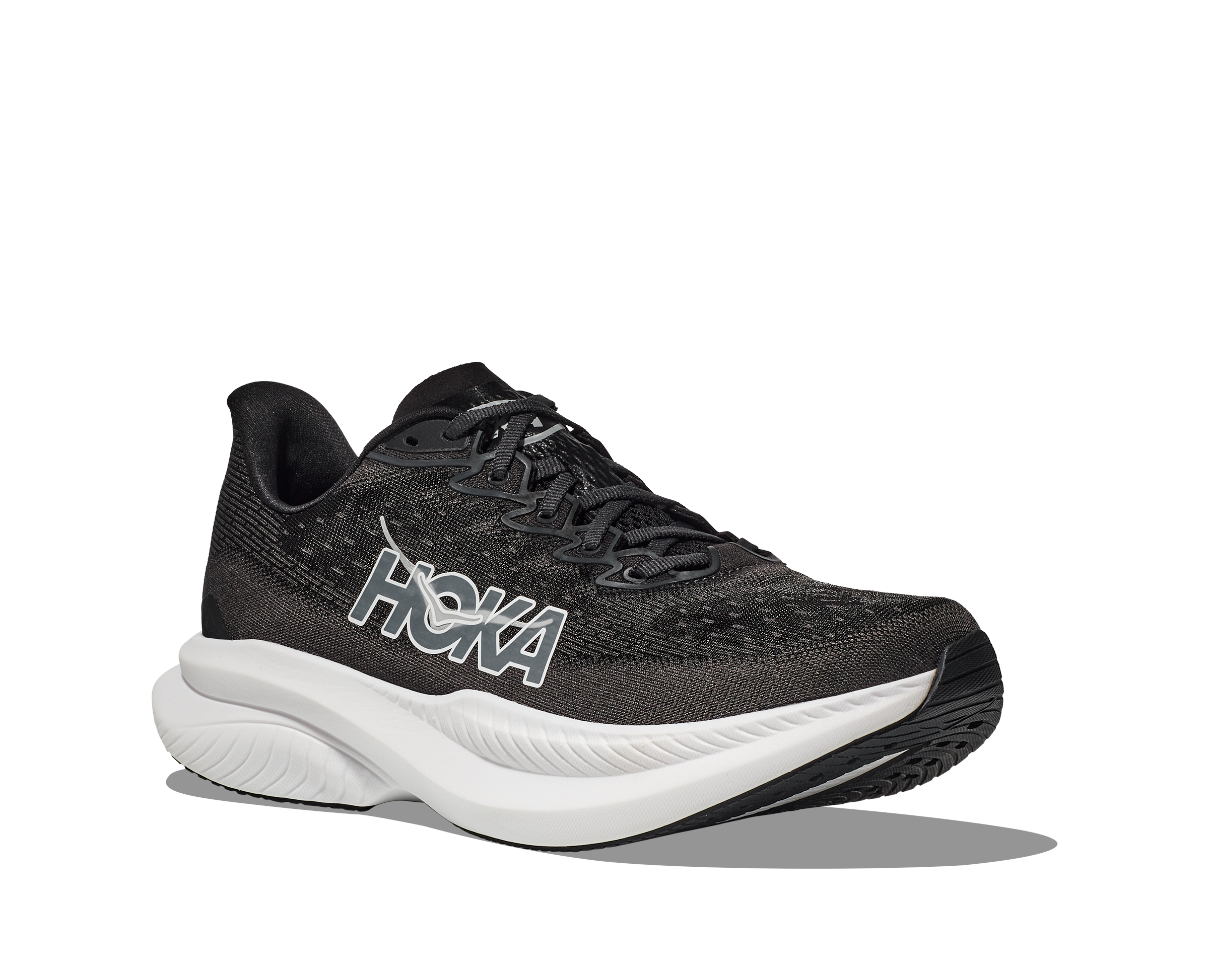 Hoka Mach 6 Black White Men