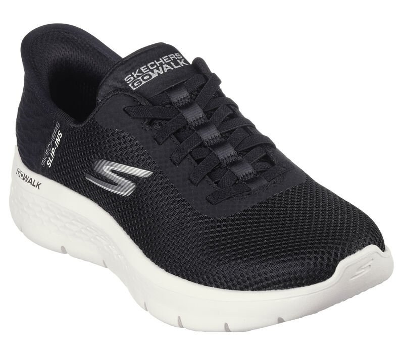 Skechers Slip-ins: GO WALK Flex Grand Entrance Black White Women's