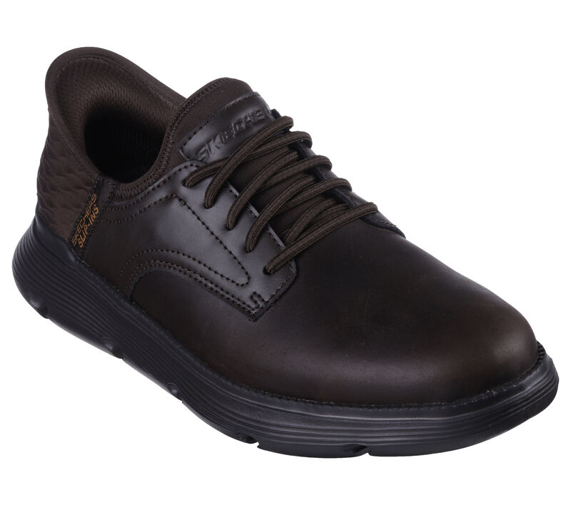 Skechers Slip-ins: Garza - Gervin Chocolate Brown Men's Skechers Slip-ins: Garza - Gervin Chocolate Brown Men's