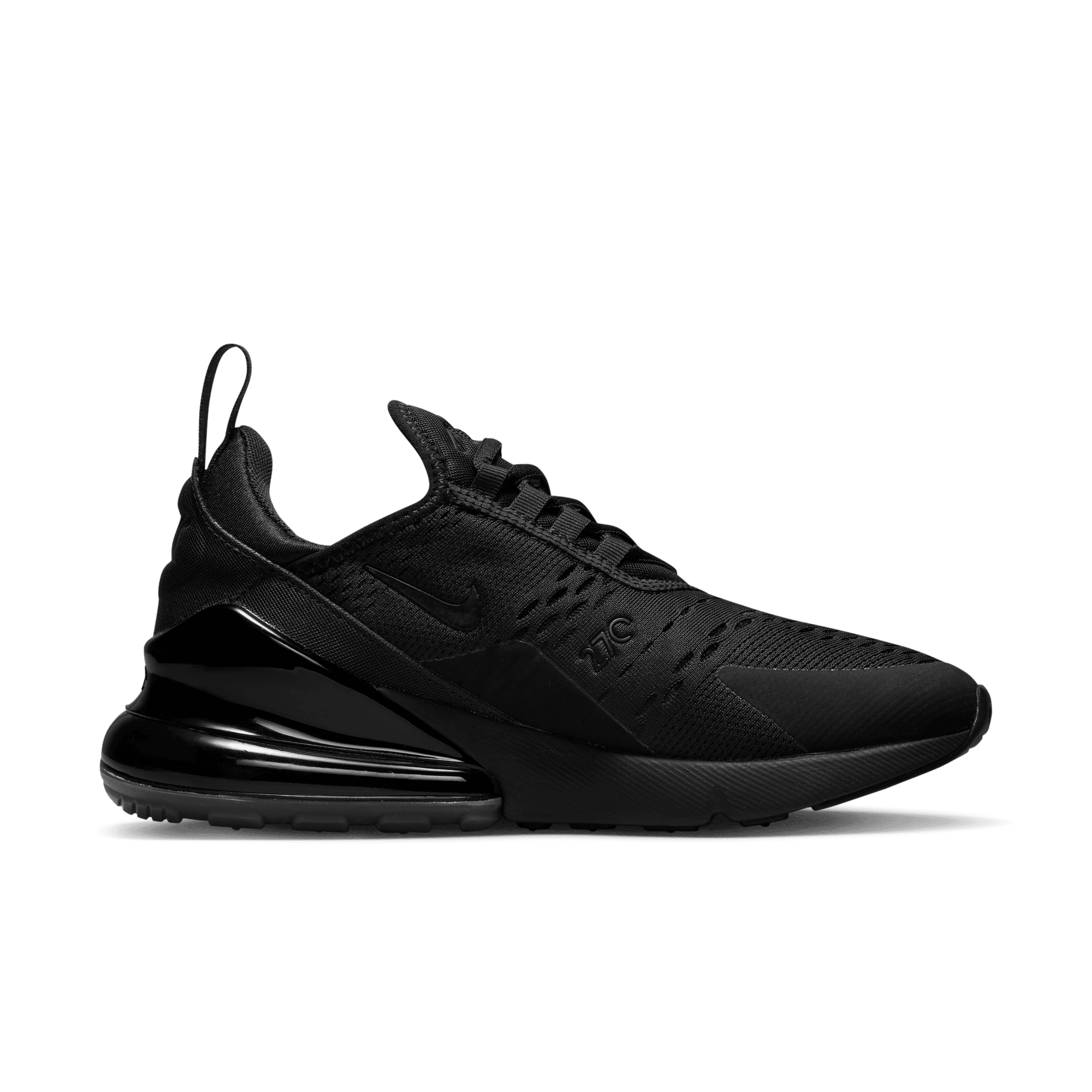 Women's Nike Air Max 270, Black / 9.5, image size:2000x2000