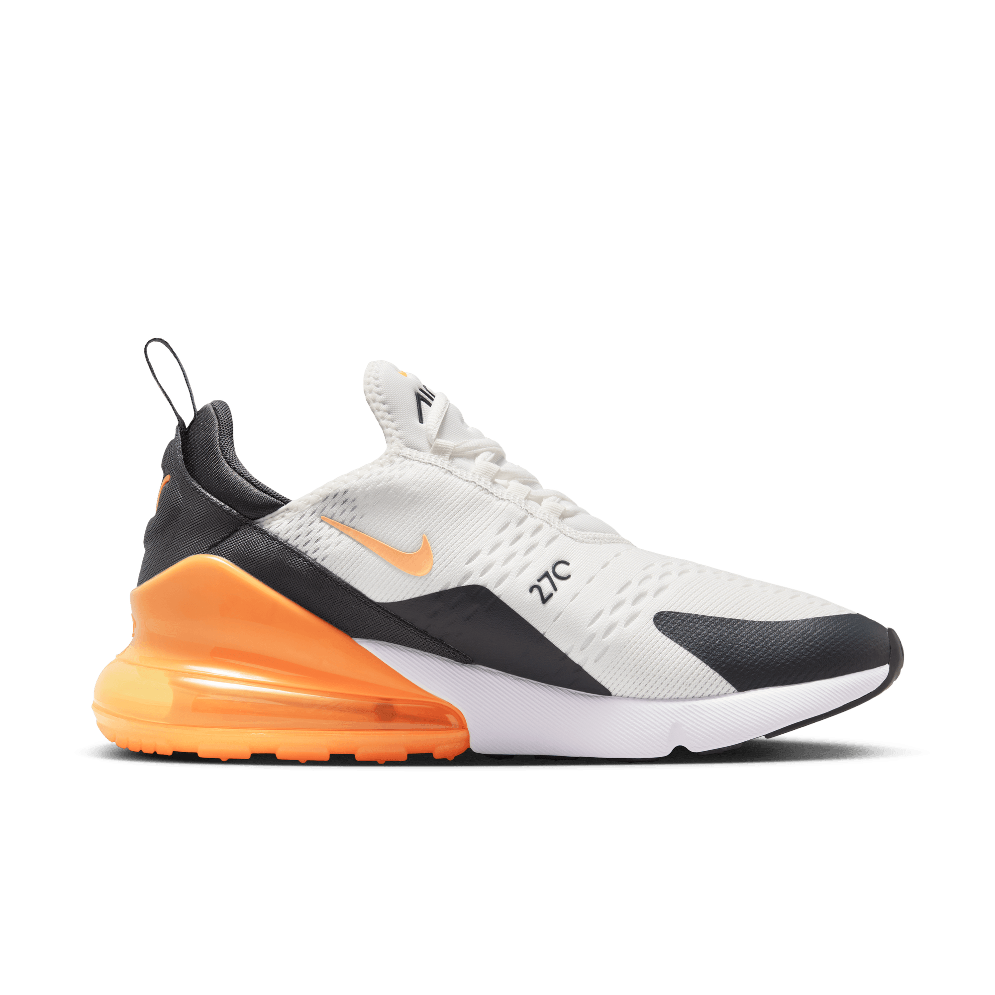 Nike Air Max 270 Summit White Laser Orange Anthracite Men's