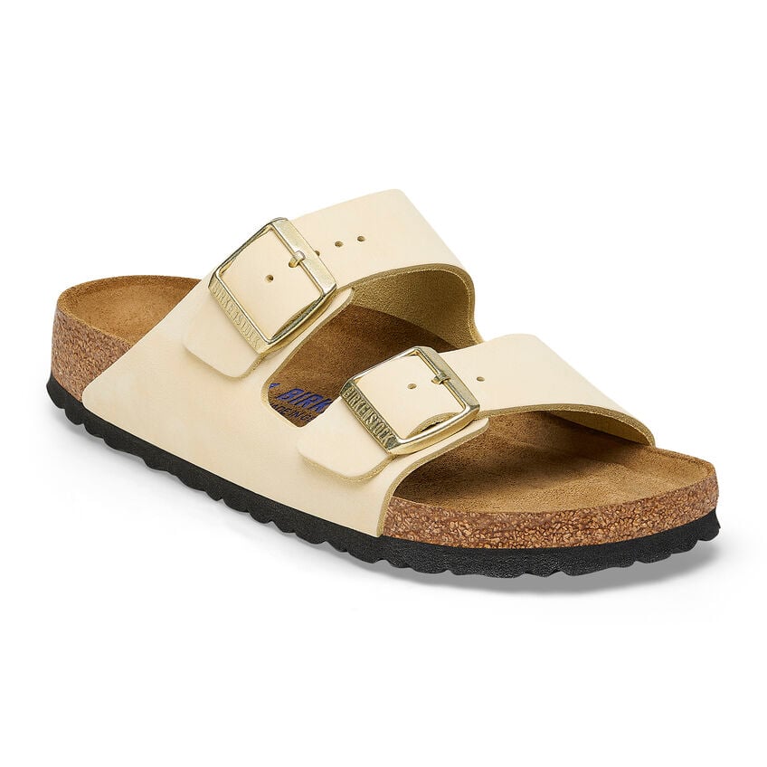 BIRKENSTOCK Arizona ベージュ SOFT FOOTBED 25 Birkenstock Arizona Soft Footbed Sandals | Shopbop