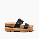 Reef Cushion Vista Higher Black Sandal Women's 2