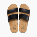 Reef Cushion Vista Higher Black Sandal Women's 5