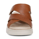 Vionic Uptown Sunset Wedge Sandal Tan Leather Women's