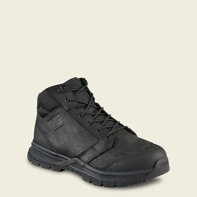 Red wing boots with met guard sales