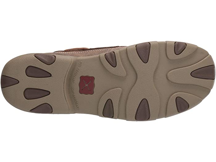 Twisted X Men's Comp Toe Slip-On Driving Moc Bomber Brown