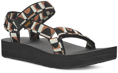 ユウ Teva Midform Universal Bounce Black Lion Women's