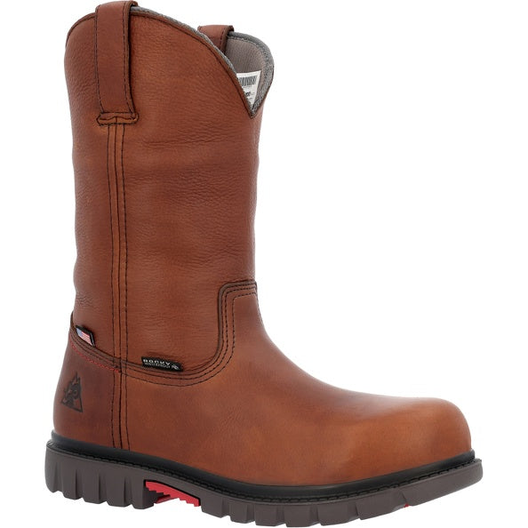 Rocky Worksmart Waterproof Composite Toe Pull-On Men display picture 3