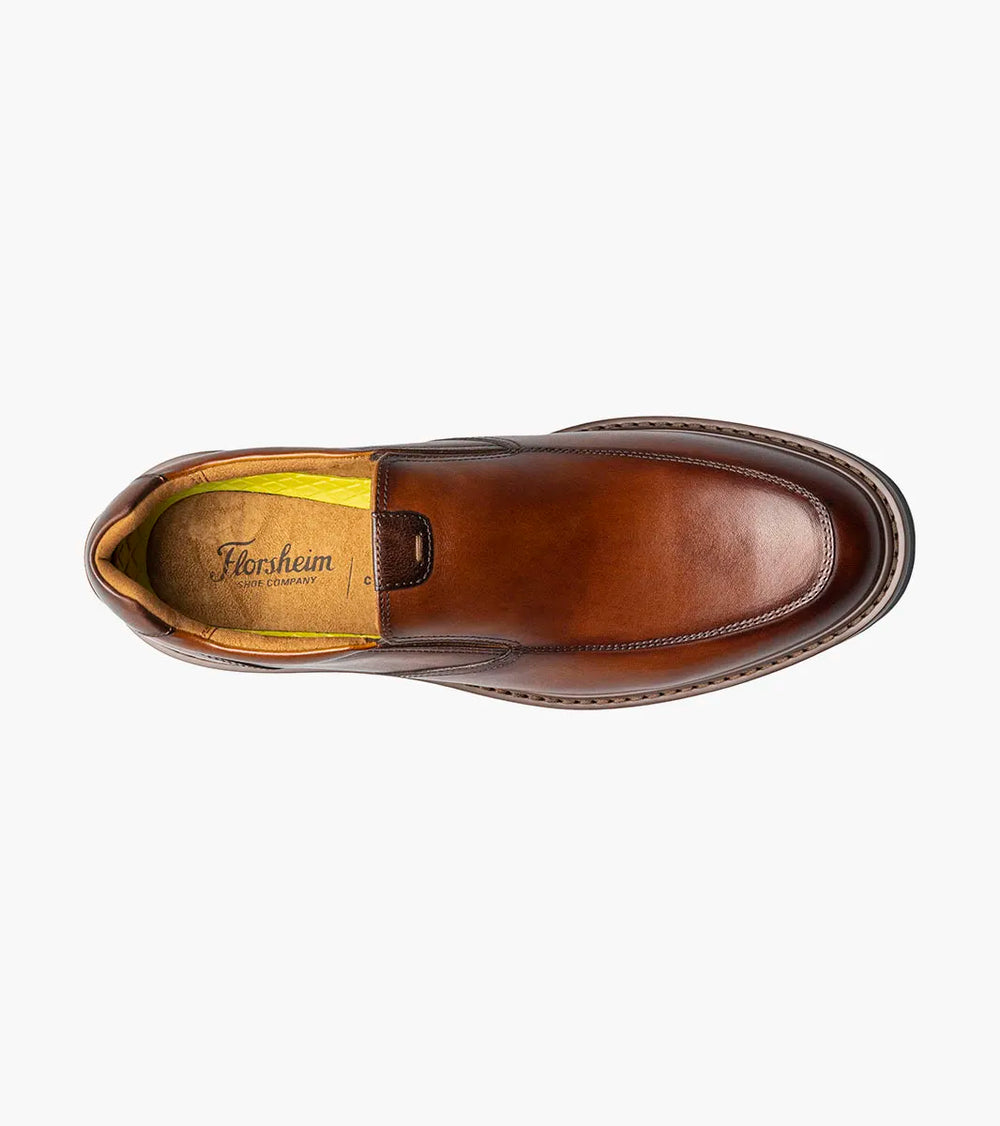 Florsheim Norwalk Moc Toe Slip On Cognac Men display picture 2