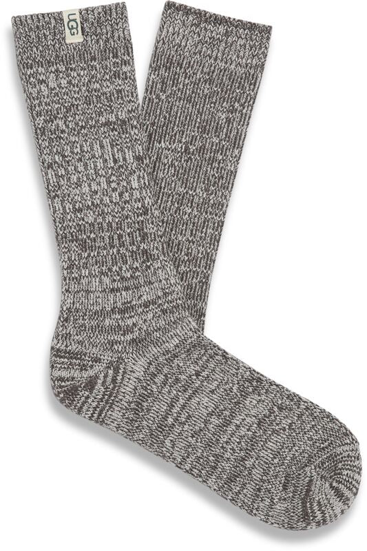 Ugg Rib Knit Slouchy Crew Socks Women's  1