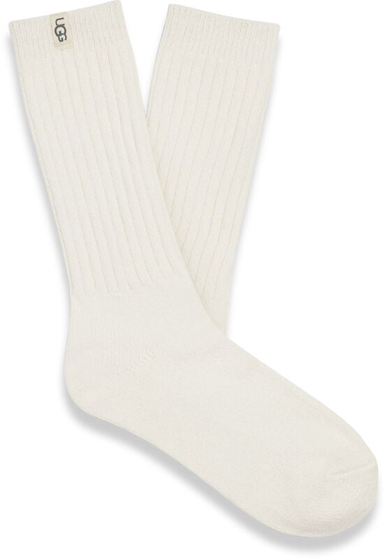 Ugg Rib Knit Slouchy Crew Socks Women's   9