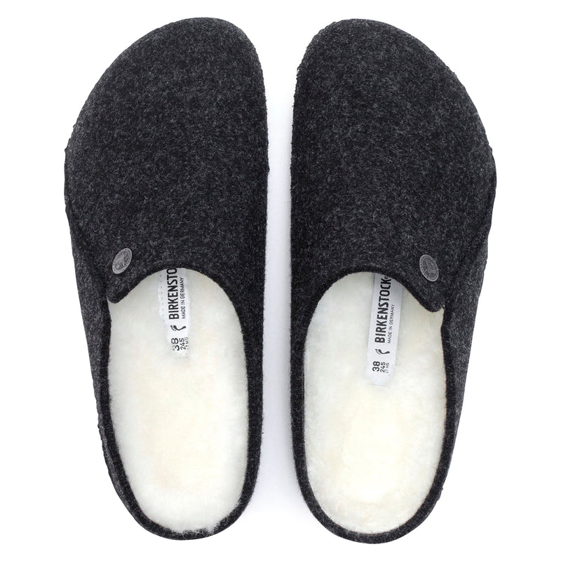 Birkenstock Zermatt Shearling Wool Felt Slipper Unisex 3