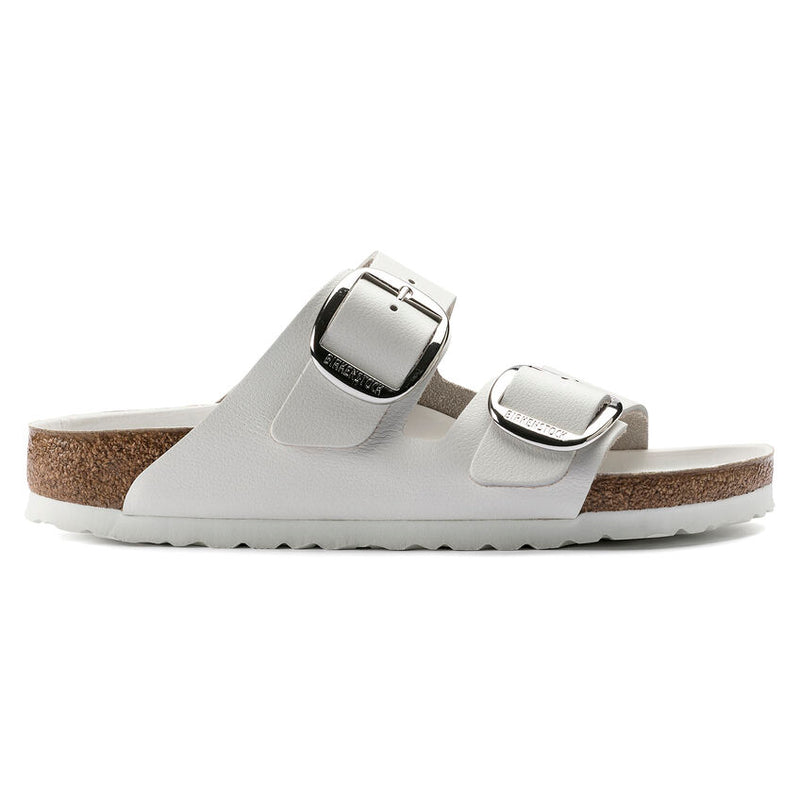 Birkenstock Arizona Big Buckle White Leather Women's 