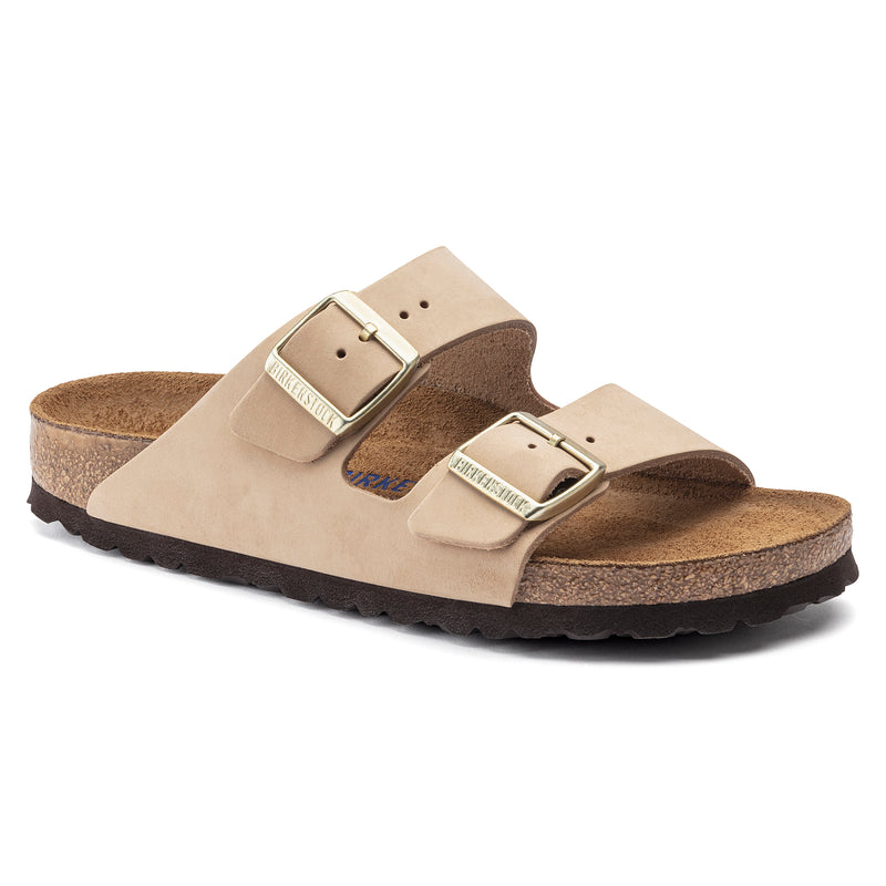 Birkenstock Arizona Soft Footbed Nubuck Leather Women's
 2