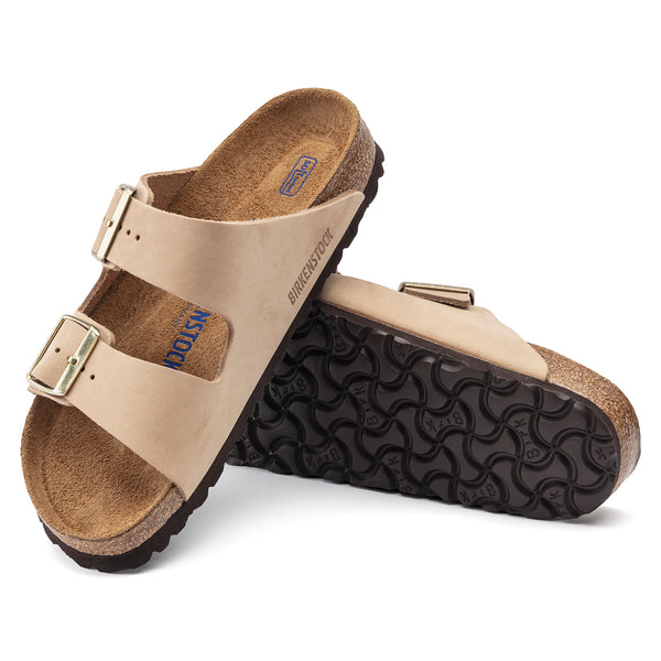 Birkenstock Arizona Soft Footbed Nubuck Leather Women's
 1
