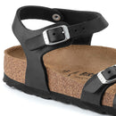 Birkenstock Kumba Black Oiled Leather Women's 3