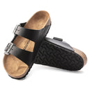 Birkenstock Arizona Grip Leather Vintage Wood Black Men's 7