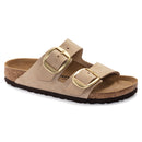 Birkenstock Arizona Big Buckle Sandcastle Nubuck Leather Women's  2