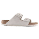 Birkenstock Arizona Soft Footbed Suede Leather White 