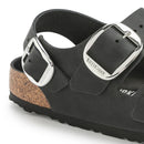 Birkenstock Milano Big Buckle Black Oiled Women's