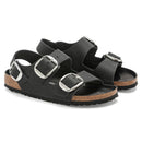 Birkenstock Milano Big Buckle Black Oiled Women's