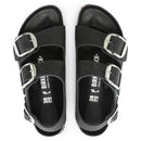 Birkenstock Milano Big Buckle Black Oiled Women's