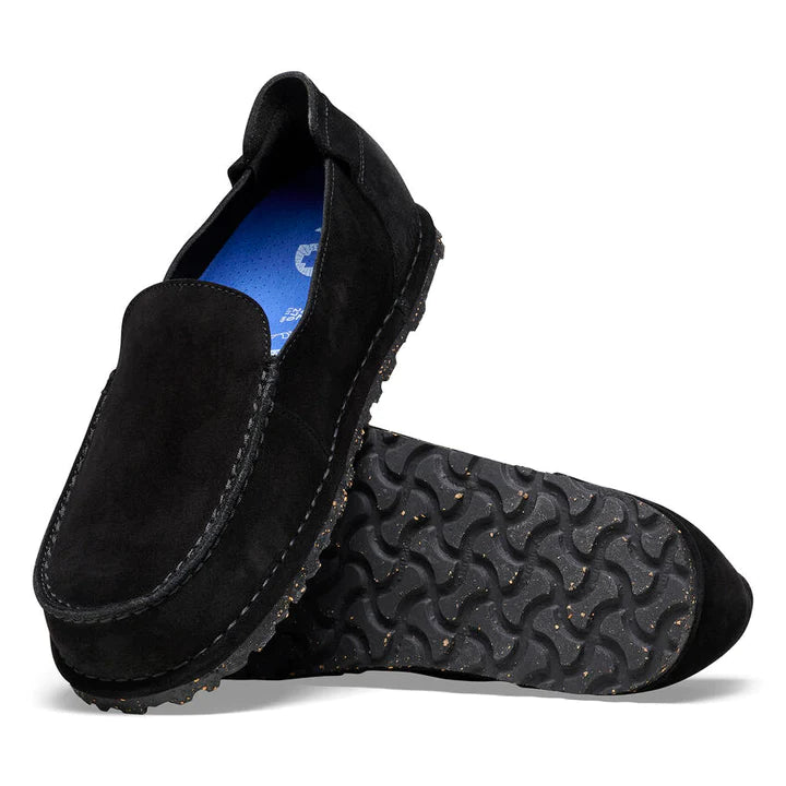 Birkenstock Utti Black Suede Men's