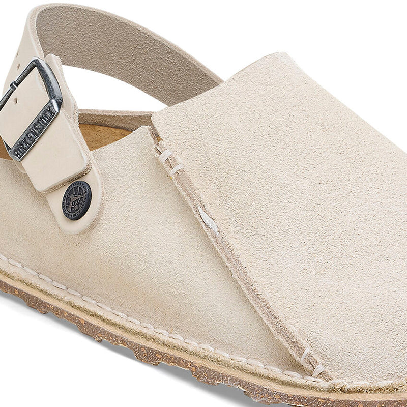 Birkenstock Lutry Eggshell Suede Women's 1