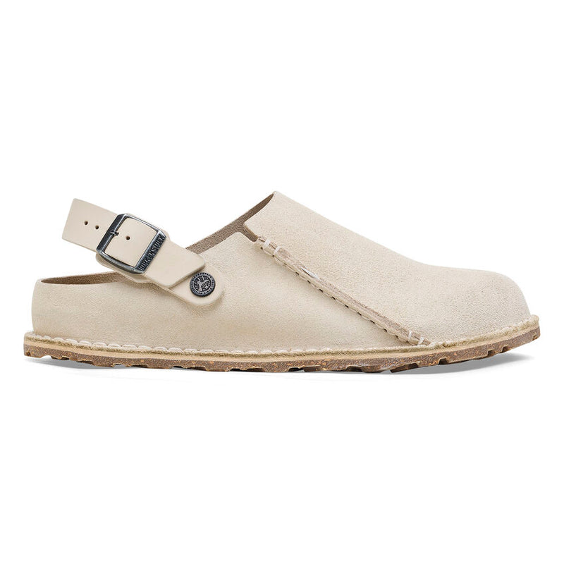 Birkenstock Lutry Eggshell Suede Women's 2