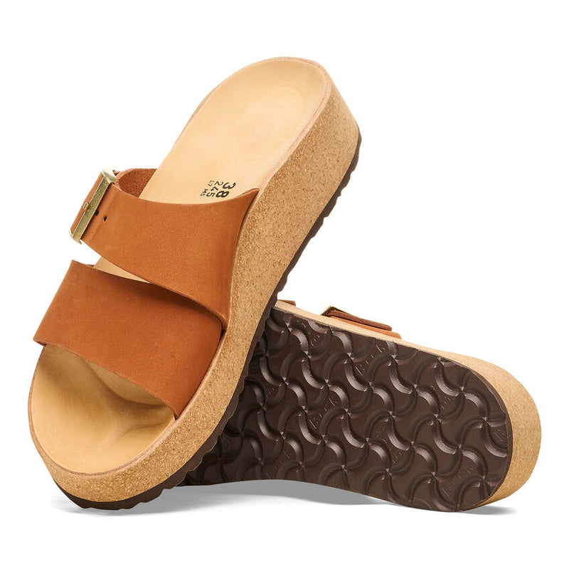 Birkenstock Almina Nubuck Leather Pecan Women's 5