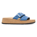 Birkenstock Almina Nubuck Leather Elemental Blue Women's 