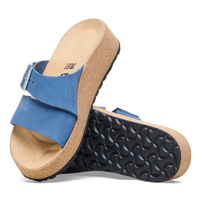 Birkenstock Almina Nubuck Leather Elemental Blue Women's