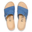 Birkenstock Almina Nubuck Leather Elemental Blue Women's 4