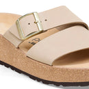 Birkenstock Almina Nubuck Leather Sandcastle Women's 2