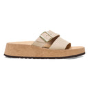 Birkenstock Almina Nubuck Leather Sandcastle Women's 1