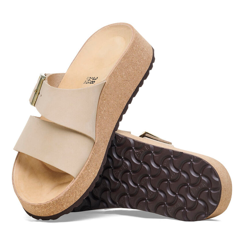 Birkenstock Almina Nubuck Leather Sandcastle Women's 5