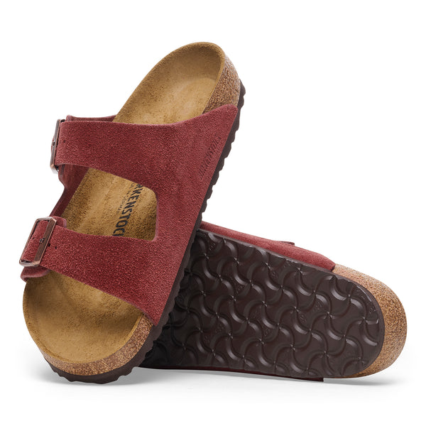 Birkenstock Arizona Suede Leather Narrow Zinfandel Women's 1