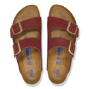 Birkenstock Arizona Soft Footbed Zinfandel Nubuck Leather Women's  3