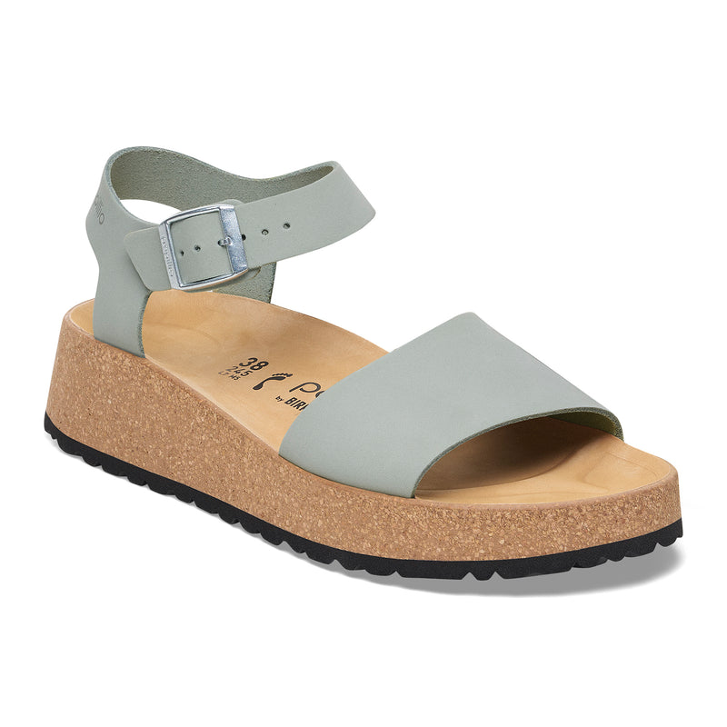 Birkenstock Papillio Glenda Pure Sage Nubuck Leather Women's 2