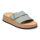 Birkenstock Almina Nubuck Leather Narrow Pure Sage Women's 2