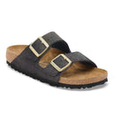 Birkenstock Arizona Suede Narrow Shimmering Black Women's 2