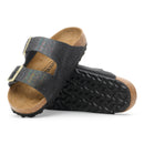 Birkenstock Arizona Suede Narrow Shimmering Black Women's 1