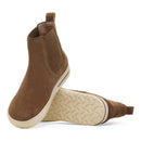 Birkenstock Bend Chelsea Suede Leather Narrow Dark Tea Women's 1
