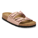 Birkenstock Granada Nubuck Leather Soft Pink Women's 2