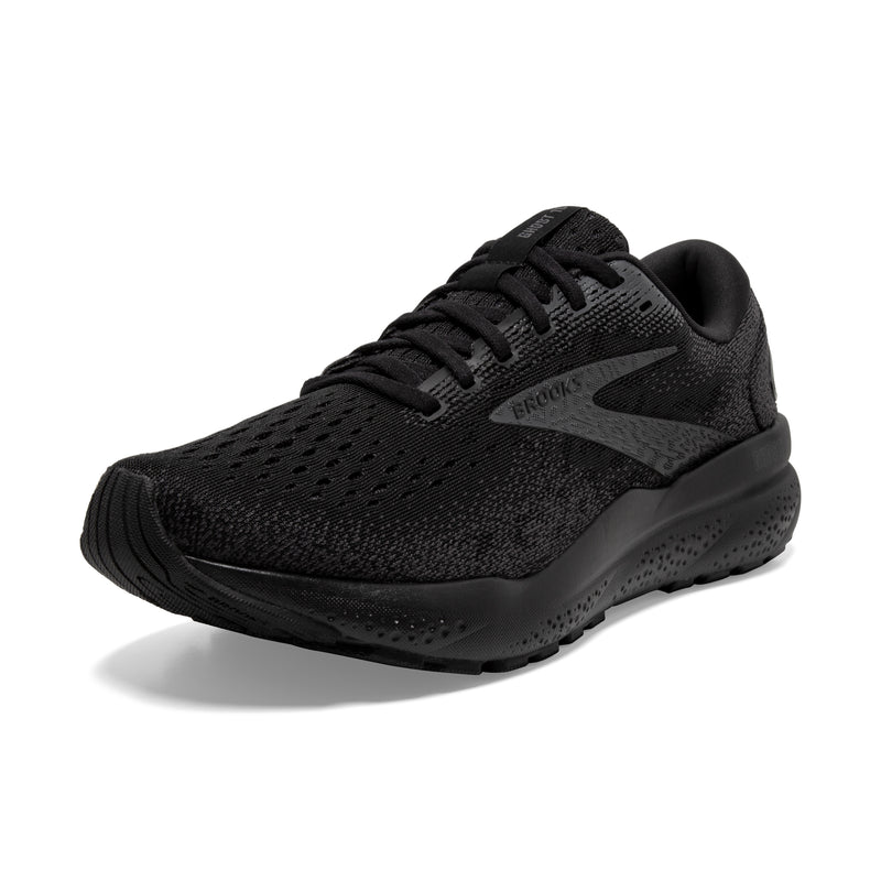 Brooks Ghost 16 Black Black Ebony Men's  3