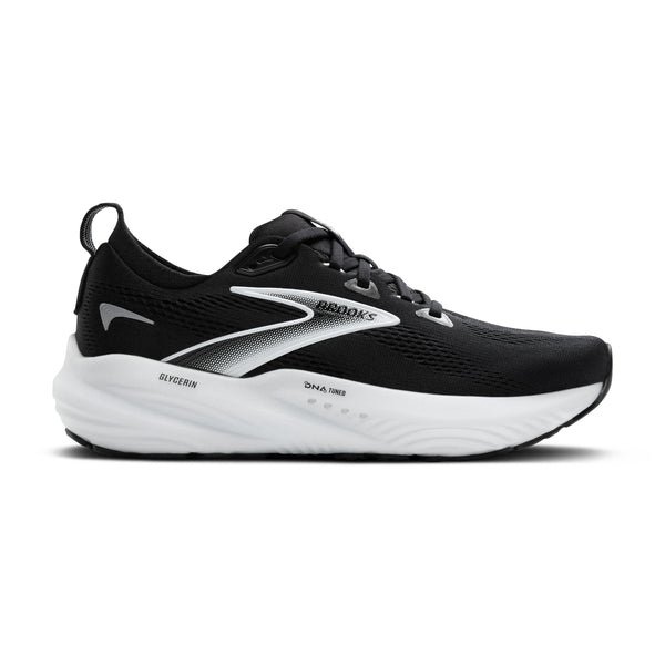 Brooks Glycerin 22 Black Grey White Men's(WIDE WIDTH) 1