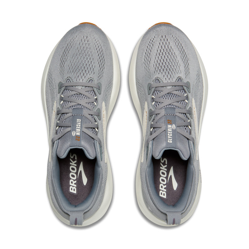 Brooks Glycerin 22 Primer Grey Honey Ginger Men's 4