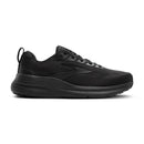 Black sneaker on a white background