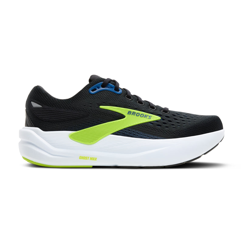 Brooks Ghost Max 3 Black Navy Lime Men's 1